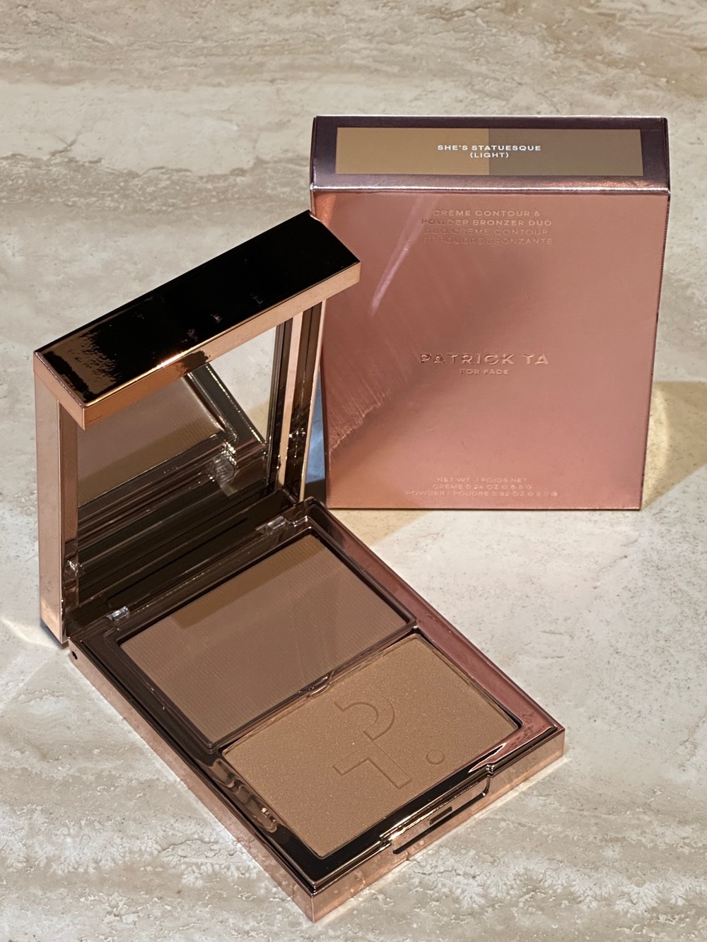 Patrick Ta Major Sculpt Contour & Powder Bronzer Duo - She's Statuesque